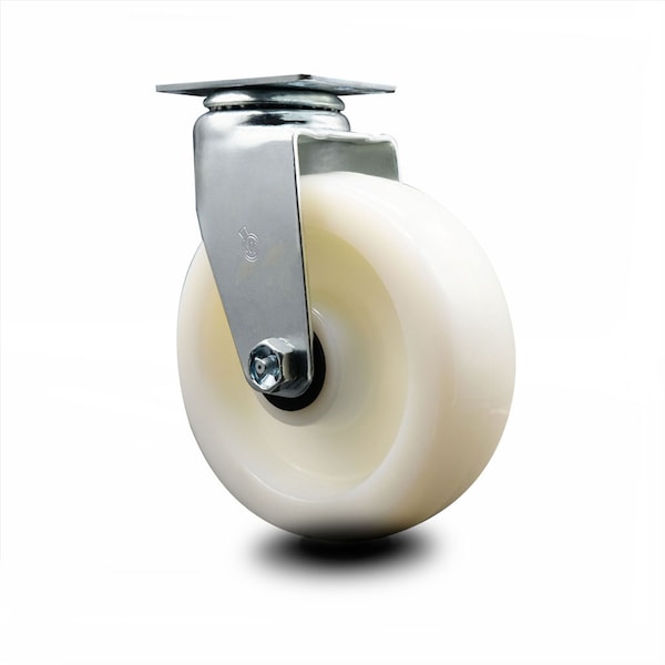 6 Inch Nylon Wheel Swivel Caster with Ball Bearing